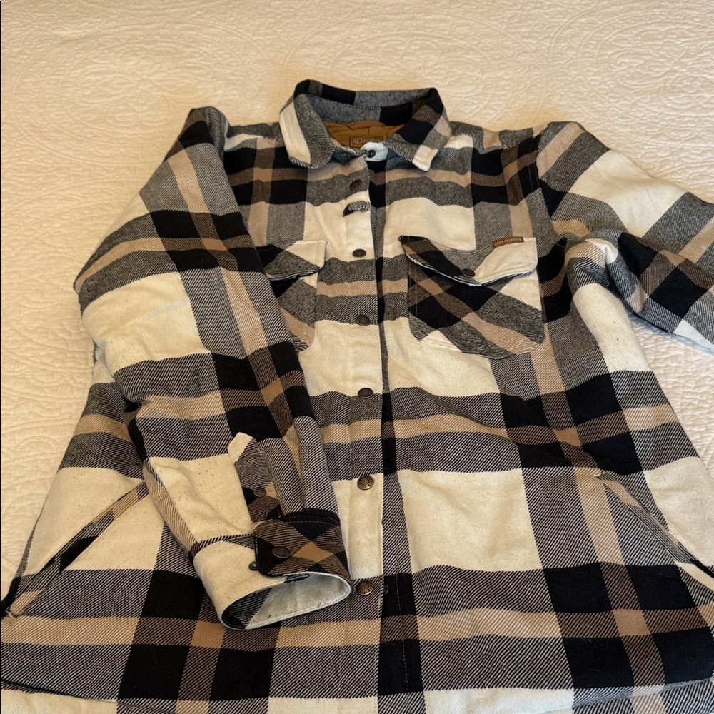 Born Primitive Checkered Shirt Jacket - Picture 2 of 4